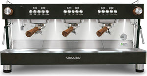 Ascaso - Barista T One Raised 3 Group Espresso Machine Black/Wood - BT..8U (Special Order Item)