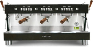 Ascaso - Barista T Plus Raised 3 Group Espresso Machine Black/Wood - BT.20U