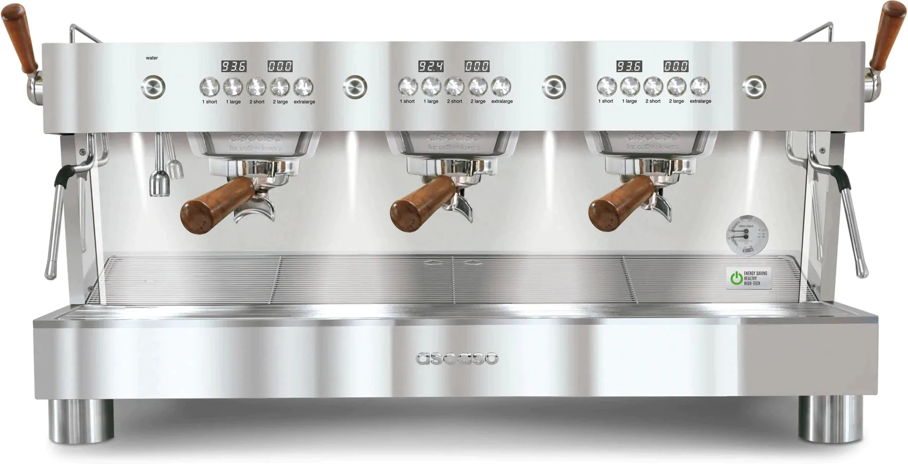 Ascaso - Barista T Plus Raised 3 Group Espresso Machine Inox - BT.24U (Special Order Item)