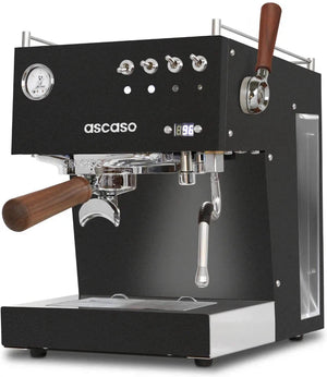 Ascaso - DUO PID + Versatile Espresso Machine 120V, NEMA 5-15 Black/Wood - DU.303 (Special Order Item)