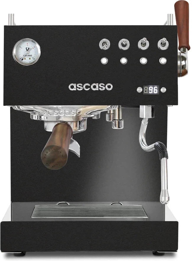 Ascaso - DUO PID + Versatile Espresso Machine 120V, NEMA 5-15 Black/Wood - DU.303 (Special Order Item)