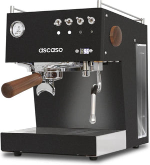 Ascaso - DUO PID Versatile Espresso Machine 120V, NEMA 5-15 Black/Wood - DU.309 (Special Order Item)