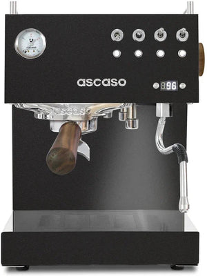 Ascaso - DUO PID Versatile Espresso Machine 120V, NEMA 5-15 Black/Wood - DU.309 (Special Order Item)