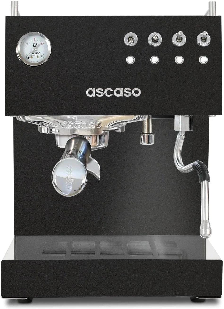 Ascaso - DUO + Versatile Steel Espresso Machine Black, Nema 5-20P, 120V - DU..21 (Special Order Item)