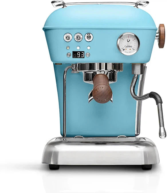 Ascaso - Dream PID PF Espresso Machine 120V Blue/Wood - DR.591 (Special Order Item)