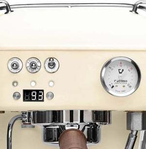 Ascaso - Dream PID PF Espresso Machine 120V Cream/Wood - DR.595 (Special Order Item)