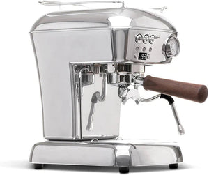 Ascaso - Dream PID PF Espresso Machine 120V Polished Aluminum/Wood - DR.587 (Special Order Item)