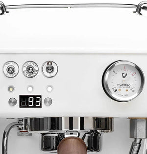 Ascaso - Dream PID PF Espresso Machine 120V White/Wood - DR.579 (Special Order Item)