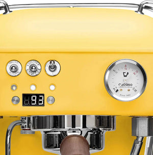 Ascaso - Dream PID PF Espresso Machine 120V Yellow/Wood - DR.599 (Special Order Item)