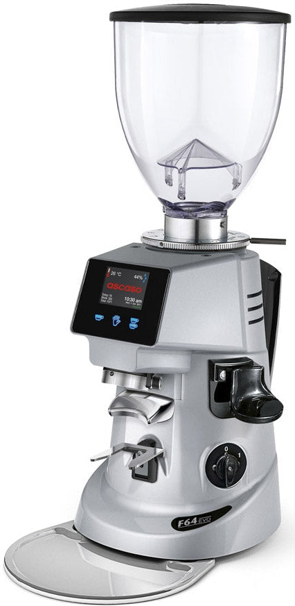 Ascaso - I-Bar F64EVO Silver Electronic Coffee Grinder - MOLF.30 (Special Order Item)