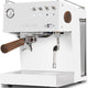 Ascaso - Steel Uno Versatile PID Espresso Machine White/Wood - UNO112 (Available August, Order Now!)