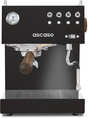 Ascaso - UNO PID PF Espresso Machine 120V Black/Wood - UNO109 (Special Order Item)