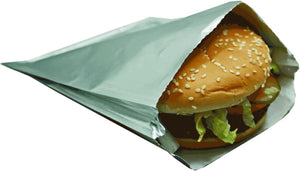 Atlas Paper Bag - 6 x 0.75 x 6.75 Sandwich, Burger Foil Bags, Pack of 500 - 2063003