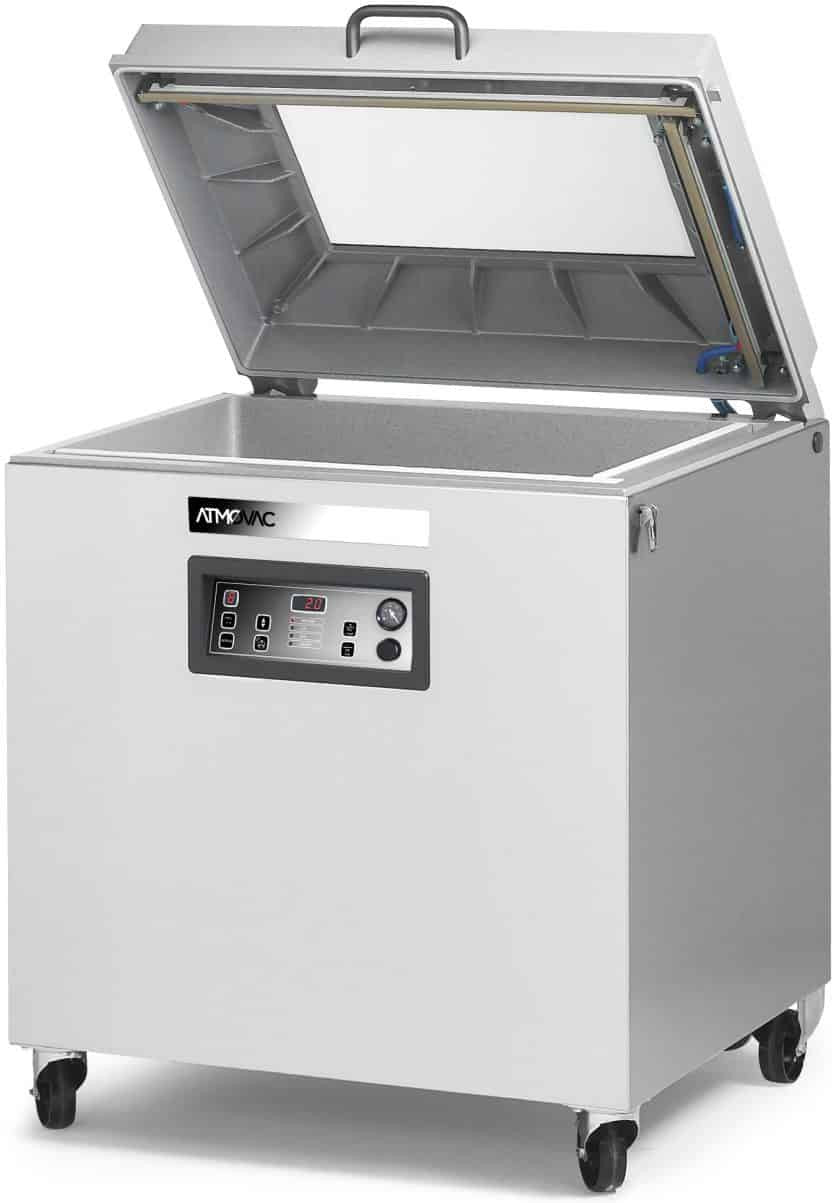 Atmovac - 160M³ Industrial Vacpak Vacuum Machine With Flat Surface Double Seal Bars "L" - SOLAR 41/24D3