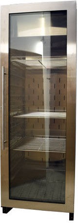 Aurora - 12.47 Cu. Ft. Stainless Steel Dry Aging Cabinet with UV-C Disinfection and Humidification Systems - 47101