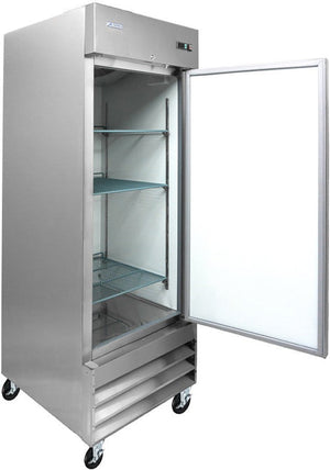 Aurora - 20.59 Cu. Ft. Stainless Steel Refrigerator With Single Glass Door - 59124