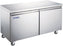 Aurora - 60″ 15 Cu.Ft. Stainless Steel Undercounter Refrigerator with Double Door - 59093