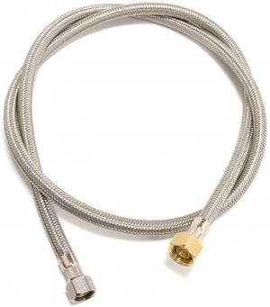 BWT Besthead - 3/8″ BSP x 3/8″ Compression Stainless Braided Hose Water Line - 55553