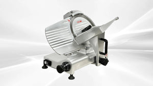 Bakemax - 10" Commercial Countertop Gravity Feed Meat Slicer - BMMSM10