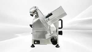 Bakemax - 10" Commercial Countertop Gravity Feed Meat Slicer - BMMSM10