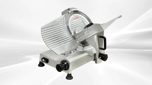 Bakemax - 12" Commercial Countertop Gravity Feed Meat Slicer - BMMSM12