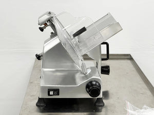 Bakemax - 12" Commercial Countertop Gravity Feed Meat Slicer - BMMSM12