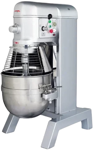 Bakemax - 120 QT Heavy Duty Belt Driven Countertop Planetary Mixer -BMPM120