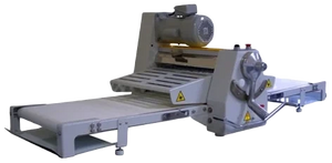 Bakemax - 17" Wide Heavy Duty Countertop Reversible Dough Sheeter - BMCRS01