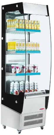 Bakemax - 19" Grab and Go Refrigerated Floor Display Merchandiser - BMGG019