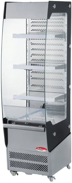 Bakemax - 19" Grab and Go Refrigerated Floor Display Merchandiser - BMGG019