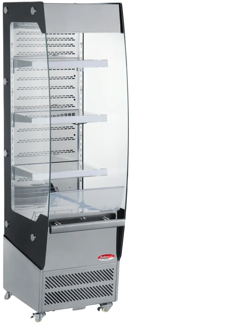 Bakemax - 19" Grab and Go Refrigerated Floor Display Merchandiser - BMGG019