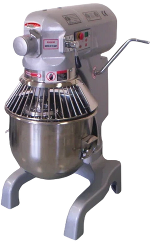 Bakemax - 20 QT 3 Speed Heavy Duty Gear Driven Countertop Planetary Mixer - BMPM020