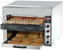 Bakemax - 220V Stainless Steel Commercial Countertop Electric 3-Slice Wide Conveyor Toaster - BMCT450 (Available March)