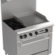 Bakemax - 36" Wide 2 Burner Gas Range with 24" Griddle and Bakery Oven - BAS36-12