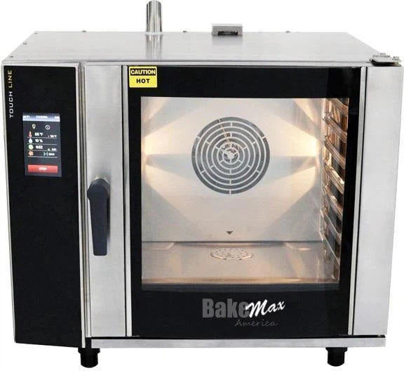 Bakemax - 6 Pan Stainless Steel Electric Combi Oven - BATCO6E