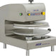 Bakemax - DoughXpress 120V Stainless Steel Single Heat Automatic Pizza Dough Press - BMDXE22