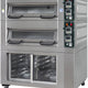 Bakemax - One Deck Four Pan Wide Floor Model Electric Artisan Stone Deck Oven - BMFD001