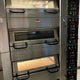 Bakemax - Single Deck Three Pan Wide Floor Model Electric Artisan Stone Deck Oven - BMTD001