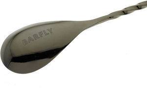 Barfly - 19.62" Gun Metal Black Bar Spoon with Fork End - M37017BK