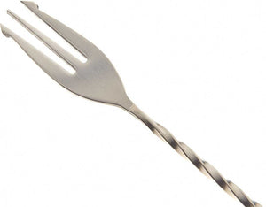 Barfly - 19.62" Stainless Steel Bar Spoon with Fork End - M37017