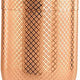 Barfly - 24 Oz Copper Plated Japanese Style Diamond Lattice Cocktail Shaker, Set Of 3 - M37205CP