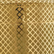 Barfly - 24 Oz Gold Plated Japanese Style Diamond Lattice Cocktail Shaker, Set Of 3 - M37205GD