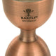 Barfly - 25 ml x 50 ml Antique Copper Heavy-Duty Straight Rim Bell Jigger - M37098ACP