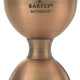 Barfly - 25 ml x 50 ml Antique Copper Heavy-Duty Straight Rim Bell Jigger - M37098ACP