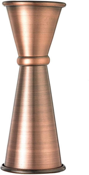 Barfly - 25 ml x 50 ml Antique Copper Japanese Style Jigger - M37002ACP