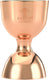 Barfly - 25 ml x 50 ml Copper Plated Heavy-Duty Straight Rim Bell Jigger - M37098CP