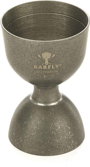 Barfly - 25 ml x 50 ml Vintage Heavy-Duty Straight Rim Bell Jigger - M37098VN