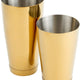 Barfly - 28 Oz & 18 Oz Stainless Steel Gold Plated 2-Piece Boston Cocktail Shaker - M37009GD