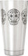 Barfly - 28 Oz Stainless Steel Silver Skull Cocktail Shaker - M37008SKU