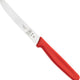 Barfly - 4.3" Red Serrated Rounded Tip Paring Bar Knife With Guard - M33932RDB